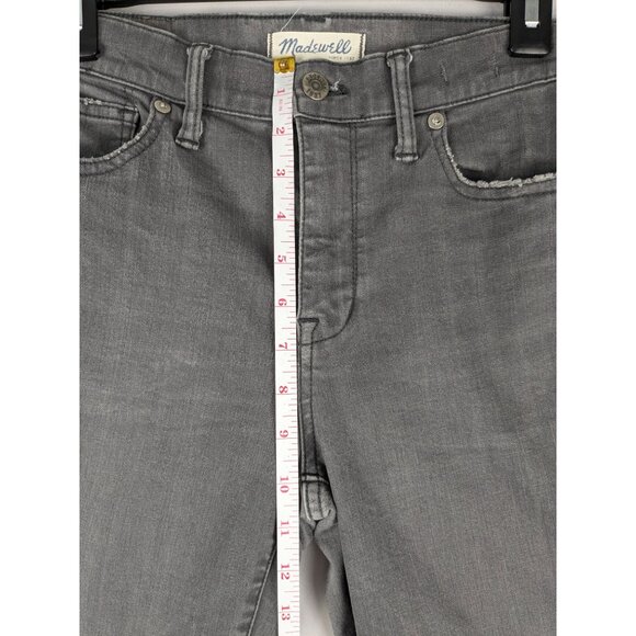 Madewell Jeans Womens Size 28 Gray High Riser Skinny - Picture 7 of 10